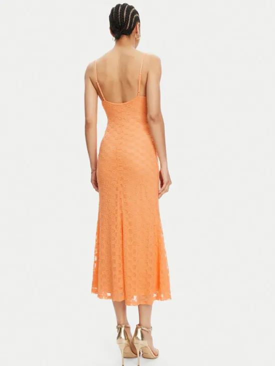 Bardot Sukienka koktajlowa Adoni 57998DB1 Pomarańczowy Regular Fit