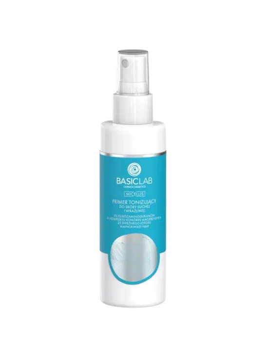 BasicLab BasicLab Micellis primer tonizujący do skóry suchej i wrażliwej 150ml Zestaw kosmetyków