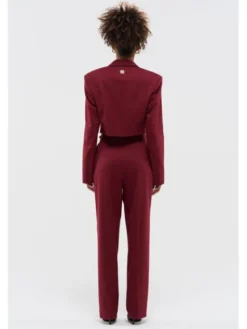 BENU Marynarka AW25 Bordowy Regular Fit