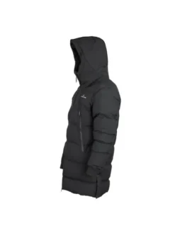 Bergson Płaszcz zimowy SNOW LEOPARD Czarny Regular Fit