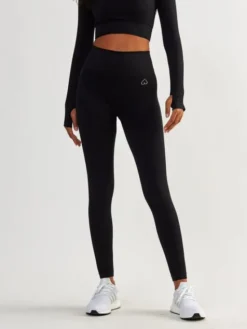 BeShaped Legginsy Bezszwowe Femme Force Czarny Active Fit