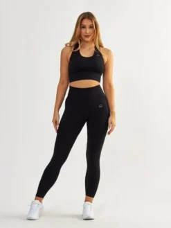 BeShaped Legginsy Modelujące Body Boost Czarny Shaping Fit