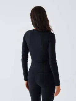 BeShaped Longsleeve Morning Dew Czarny Shaping Fit