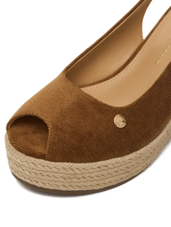 Beverly Hills Polo Club Espadryle EO-R26SS03466 Brązowy