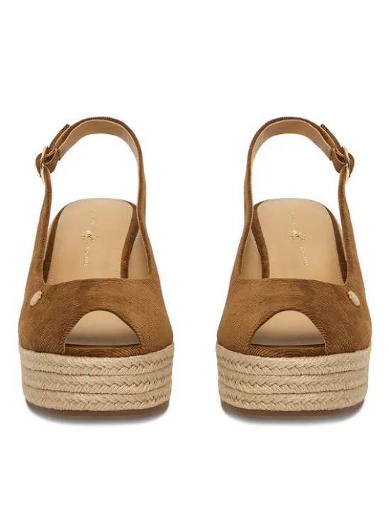 Beverly Hills Polo Club Espadryle EO-R26SS03466 Brązowy