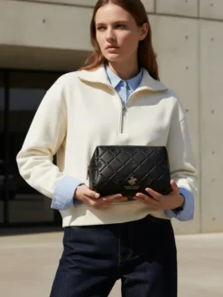 Beverly Hills Polo Club Kosmetyczka CEO-BHPC-W1-004-AW25 Czarny