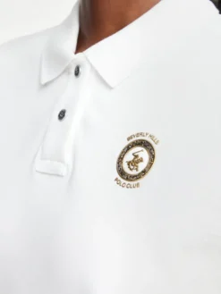 Beverly Hills Polo Club Polo L2608-HR Biały Regular Fit