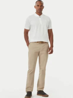 Beverly Hills Polo Club Polo M2734 Biały Regular Fit