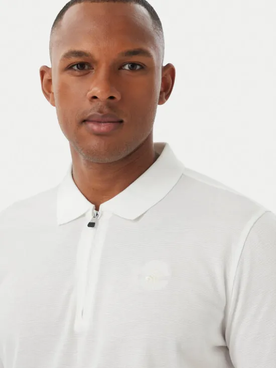 Beverly Hills Polo Club Polo M2734 Biały Regular Fit