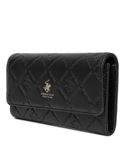 Beverly Hills Polo Club Portfel CEO-BHPC-W1-007-AW26 Czarny