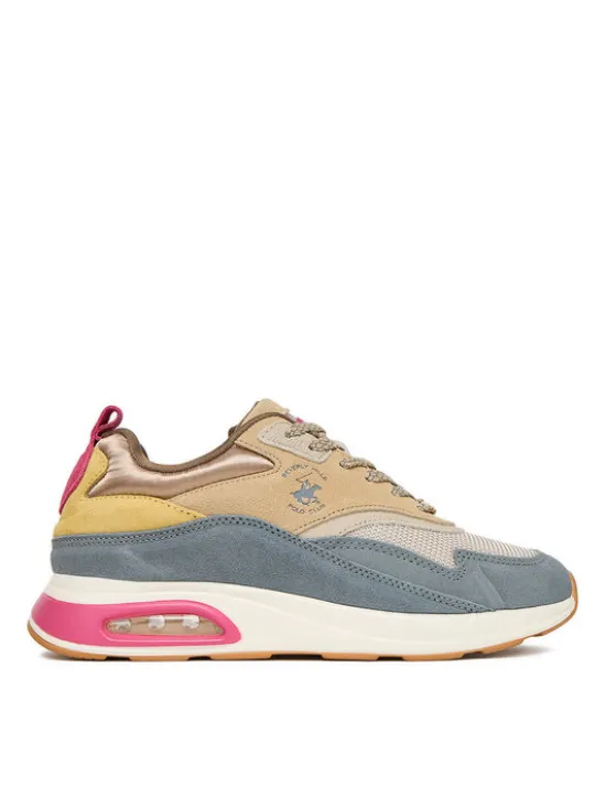 Beverly Hills Polo Club Sneakersy EO-L240061 Beżowy