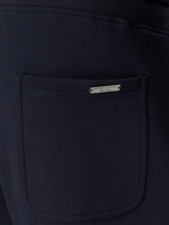 Beverly Hills Polo Club Spodnie dresowe M6532 Granatowy Regular Fit