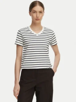 Beverly Hills Polo Club T-Shirt W126-BHLTS-1029-19S Biały Regular Fit