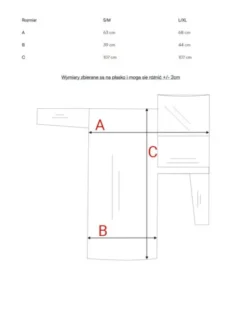 BeWear Sukienka dzianinowa b309 Brązowy Baggy Fit