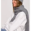 BeWear Szal BK081 Szary