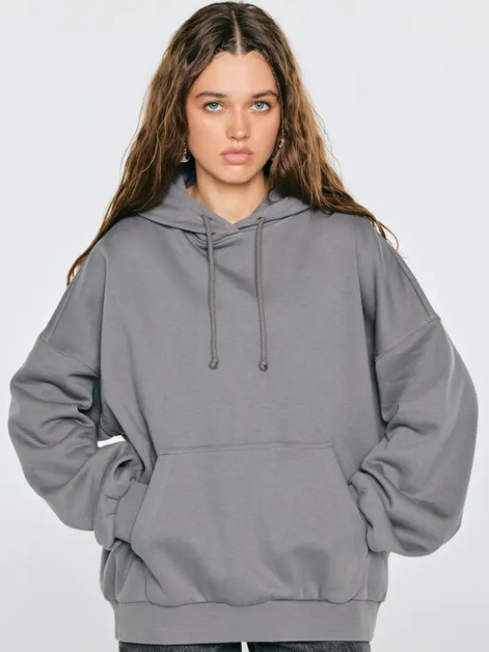 BIG STAR Bluza JENA Szary Oversize