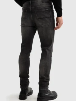 BIG STAR Jeansy DERIC HIGH WAIST Czarny Skinny Fit