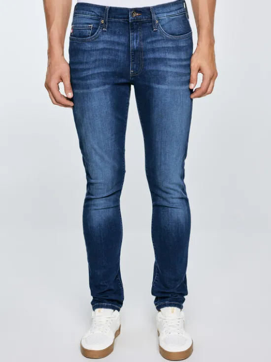 BIG STAR Jeansy TERRY CARROT Niebieski Tapered Fit