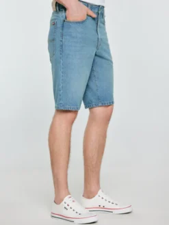 BIG STAR Kurtka jeansowa COLTER Niebieski Regular Fit