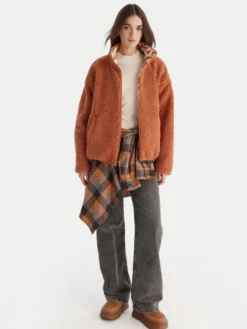 Billabong Kożuch EBJJK00169 Brązowy Regular Fit