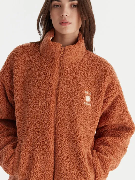 Billabong Kożuch EBJJK00169 Brązowy Regular Fit