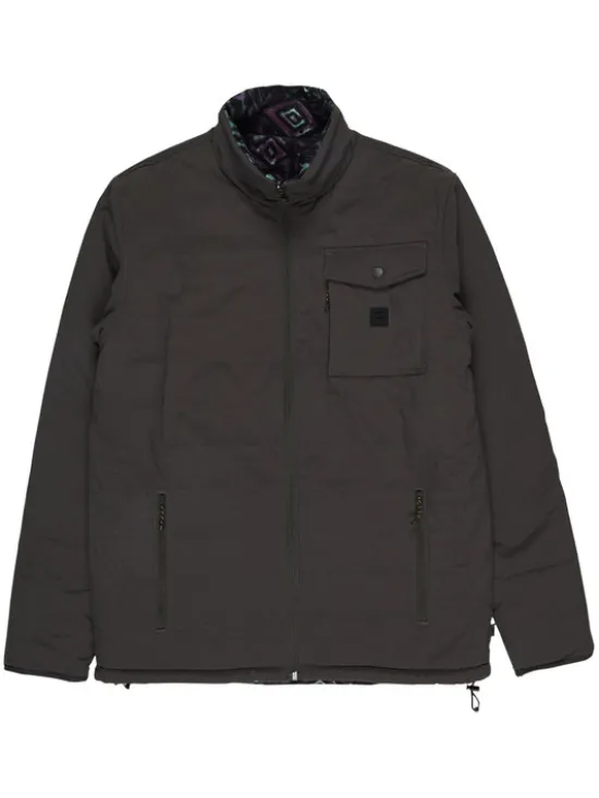 Billabong Kurtka przejściowa Unwind Revo EBYJK00124 Szary Regular Fit