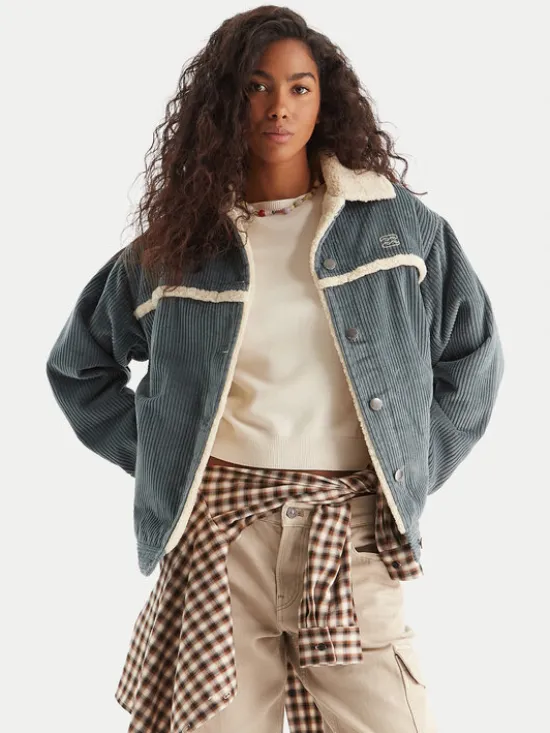 Billabong Kurtka przejściowa EBJJK00163 Zielony Regular Fit