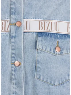 BIZUU Kurtka jeansowa PASSA Niebieski Standard Fit
