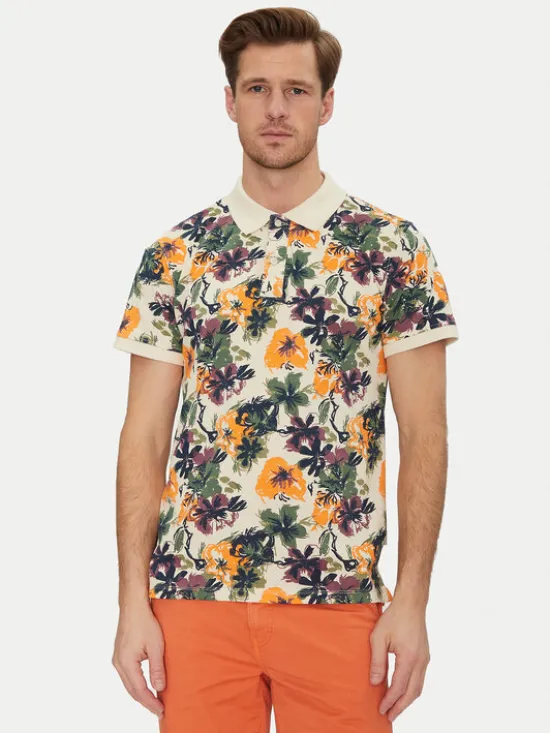Blend Polo 20718253 Beżowy Regular Fit