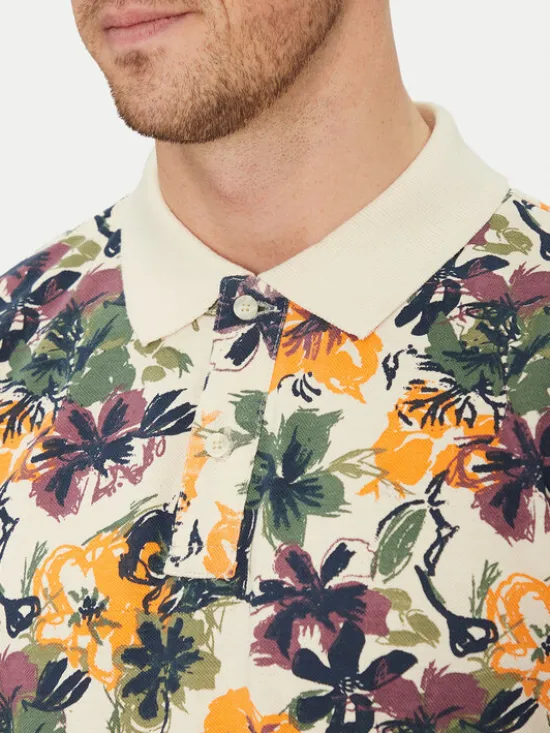 Blend Polo 20718253 Beżowy Regular Fit