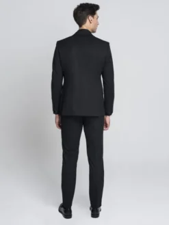 Borgio Garnitur galatro Czarny Slim Fit