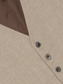 Borgio Kamizelka platania Khaki Slim Fit