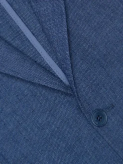 Borgio Marynarka almese Niebieski Slim Fit