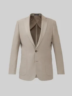 Borgio Marynarka antico Beżowy Slim Fit