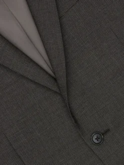 Borgio Marynarka Pertosa Brązowy Slim Fit