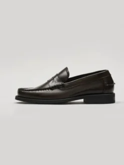 Borgio Mokasyny f309 brown Brązowy