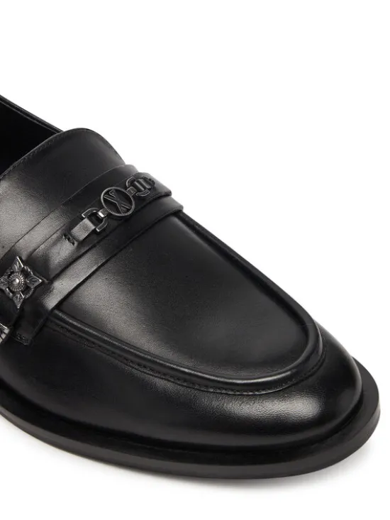 Bronx Loafersy Next Wagon 66652-US Czarny