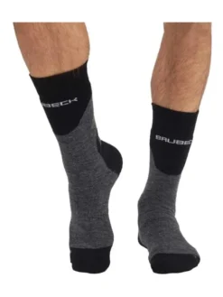 Brubeck Skarpety krótkie SC5003M Merino Szary