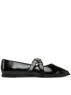 Buffalo Baleriny Marly Cross 1621026 Czarny