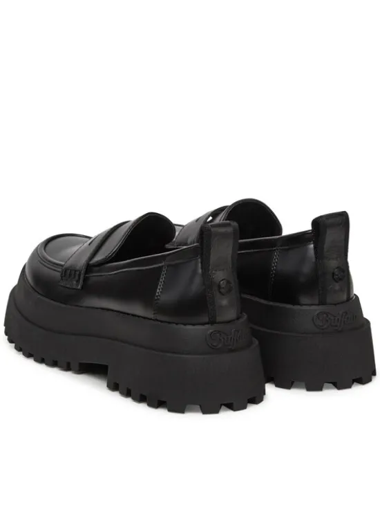 Buffalo Loafersy Pluto Loafer 1624086 Czarny