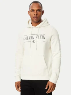 Calvin Klein Jeans Bluza LV04RH238G Kremowy Regular Fit