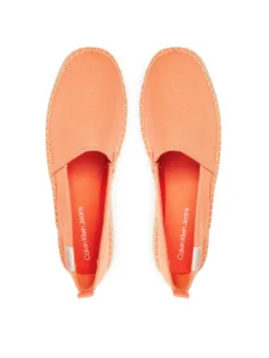 Calvin Klein Jeans Espadryle Platform Espadrille Ml Cs YW0YW01871 Pomarańczowy