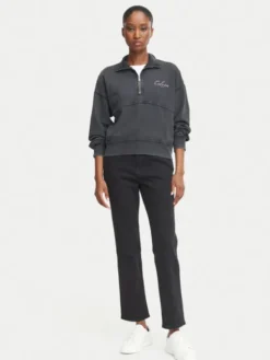 Calvin Klein Jeans Jeansy Archive LV047H736G Czarny Slim Fit