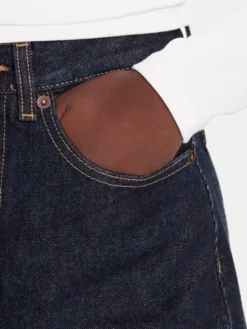 Calvin Klein Jeans Jeansy Extreme LV047D701G Granatowy Barrel Fit