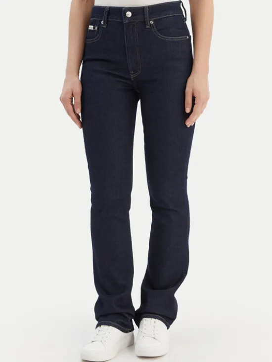Calvin Klein Jeans Jeansy LV047D732G Granatowy Bootcut Fit