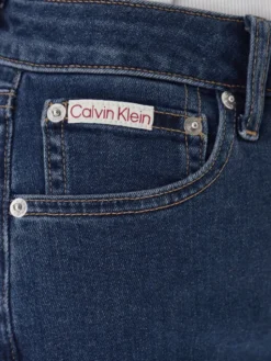 Calvin Klein Jeans Jeansy LV047E611G Granatowy Skinny Fit