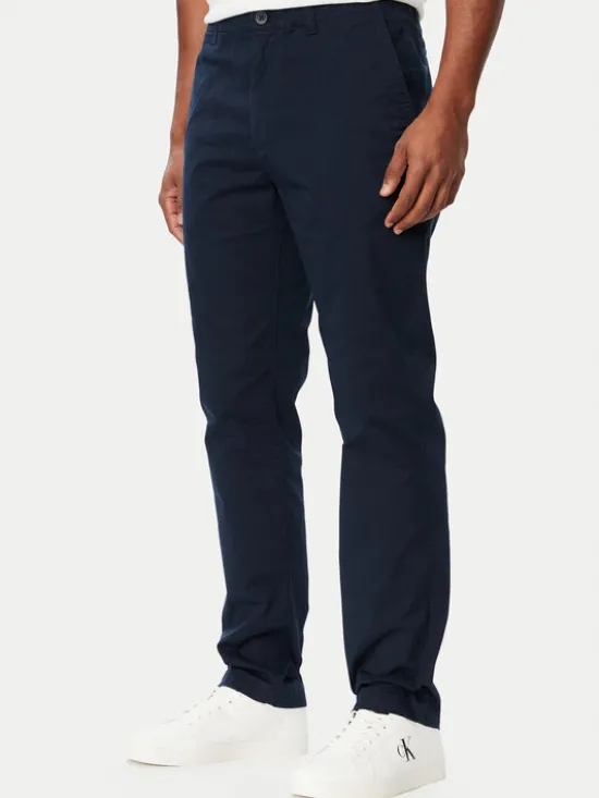 Calvin Klein Jeans Jeansy LV040EM716 Czarny Straight Fit