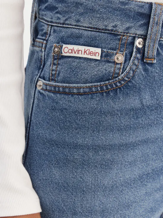 Calvin Klein Jeans Jeansy LV047E626G Niebieski Barrel Fit