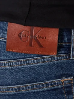Calvin Klein Jeans Jeansy LV04LB782G Niebieski Straight Fit