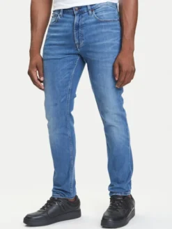 Calvin Klein Jeans Jeansy LV04RB719G Niebieski Skinny Fit